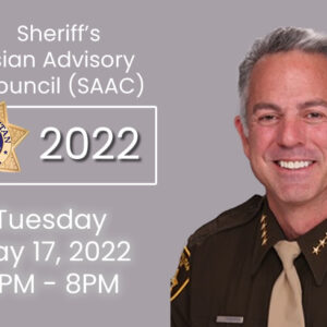 AAG Event Ticket - Sheriff's Asian Advisory Council (VIP Table of 8)